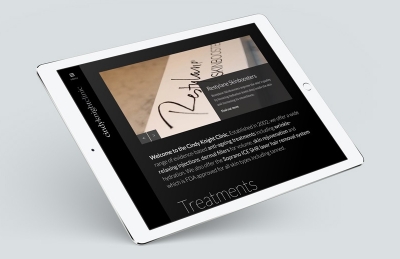 Cindy Knight Clinic (Tonbridge), Website Design