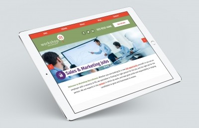 Workshop Recruitment (Portsmouth), Website Design